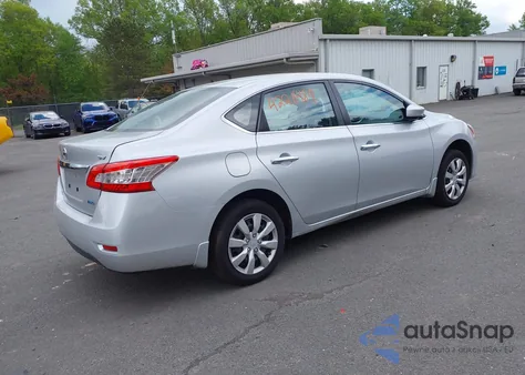 2014 Nissan Sentra Sv z USA, uszkodzony, nr VIN 3N1AB7AP0EY290291